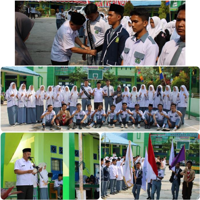 Pelantika Pengurus OSIM Madrasah Aliyah Negeri 1 Kerinci Periode 2023/2024