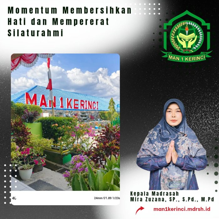Momentum Membersihkan Hati dan Mempererat Silaturahmi