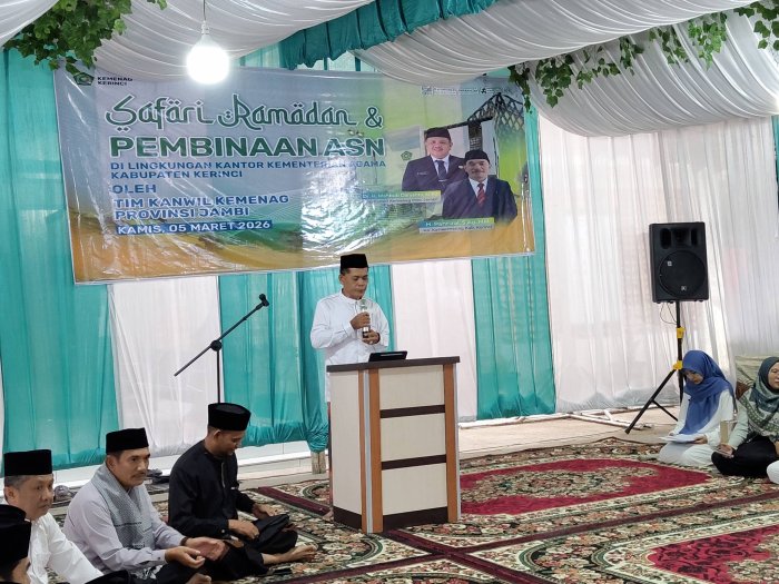 Perkuat Kinerja dan Integritas, Kepala MAN 1 Kerinci Ikuti Pembinaan Kantor Wilayah Kementerian Agama Provinsi Jambi