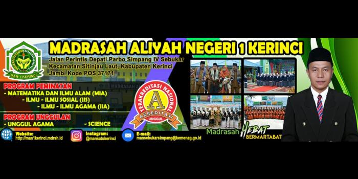 Wow lagi-lagi di tahun ini, 24 siswa MAN 1 Kerinci jebol SNMPTN 2021.