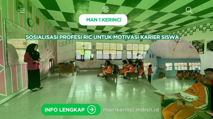 RIC Beri Sosialisasi dan Registrasi Profesi bagi Siswa