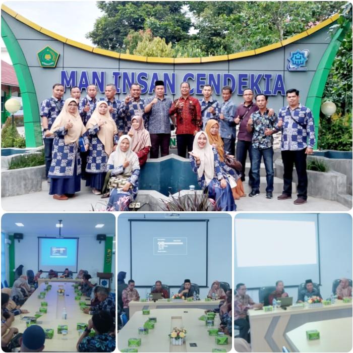 MAN IC Padang Pariaman terima Study Tour MAN 1 Kerinci.