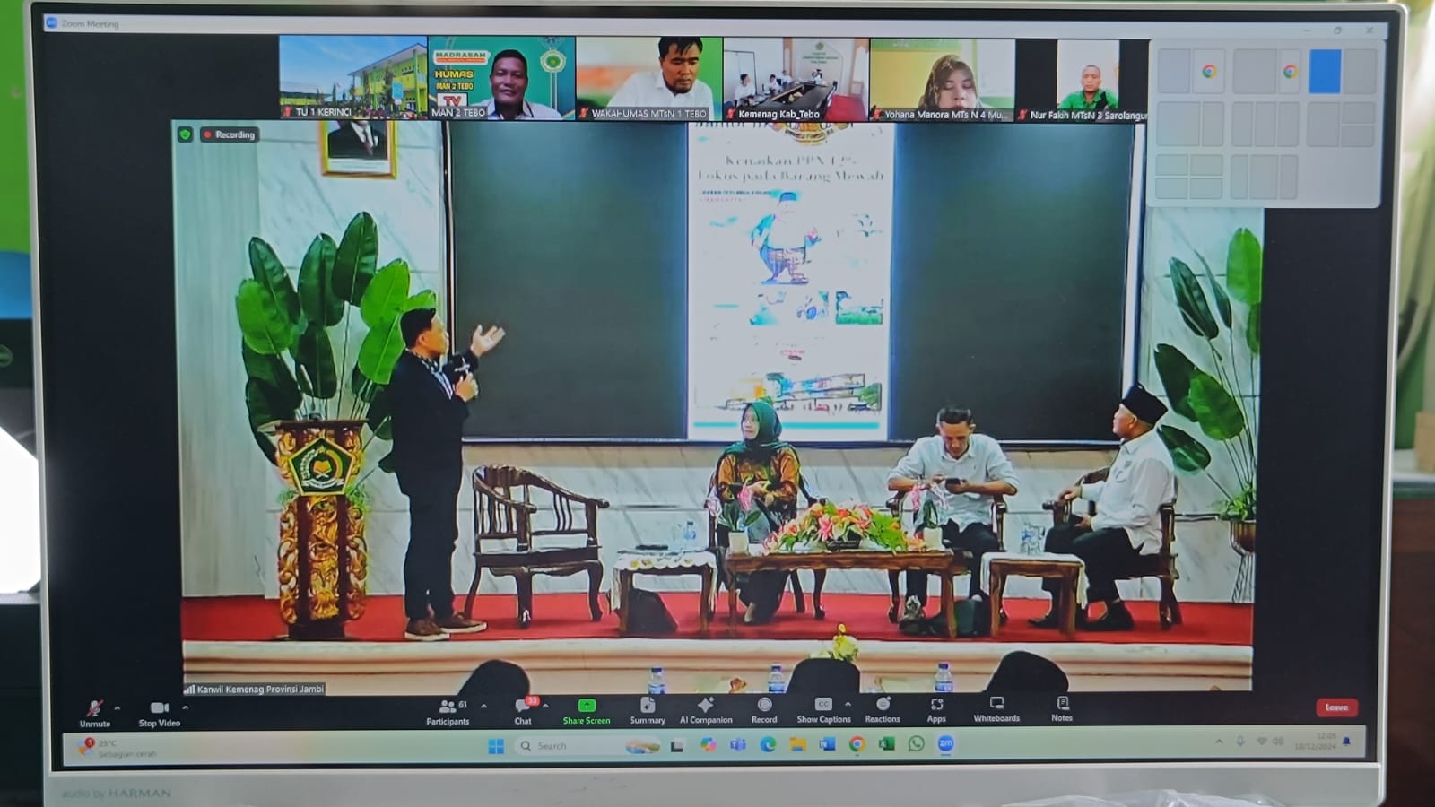 Staf Humas MAN 1 Kerinci Ikuti Media Gathering â€œNGOPI â€“ Fun Synergy With Mediaâ€