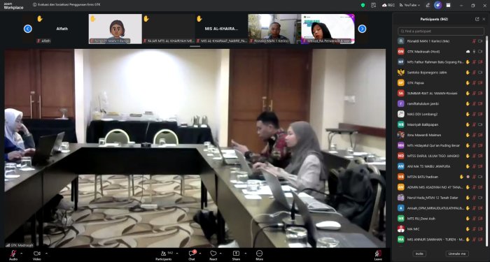 Update EMIS GTK 2026, Guru MAN 1 Kerinci Ikuti Sosialisasi dan Evaluasi Nasional