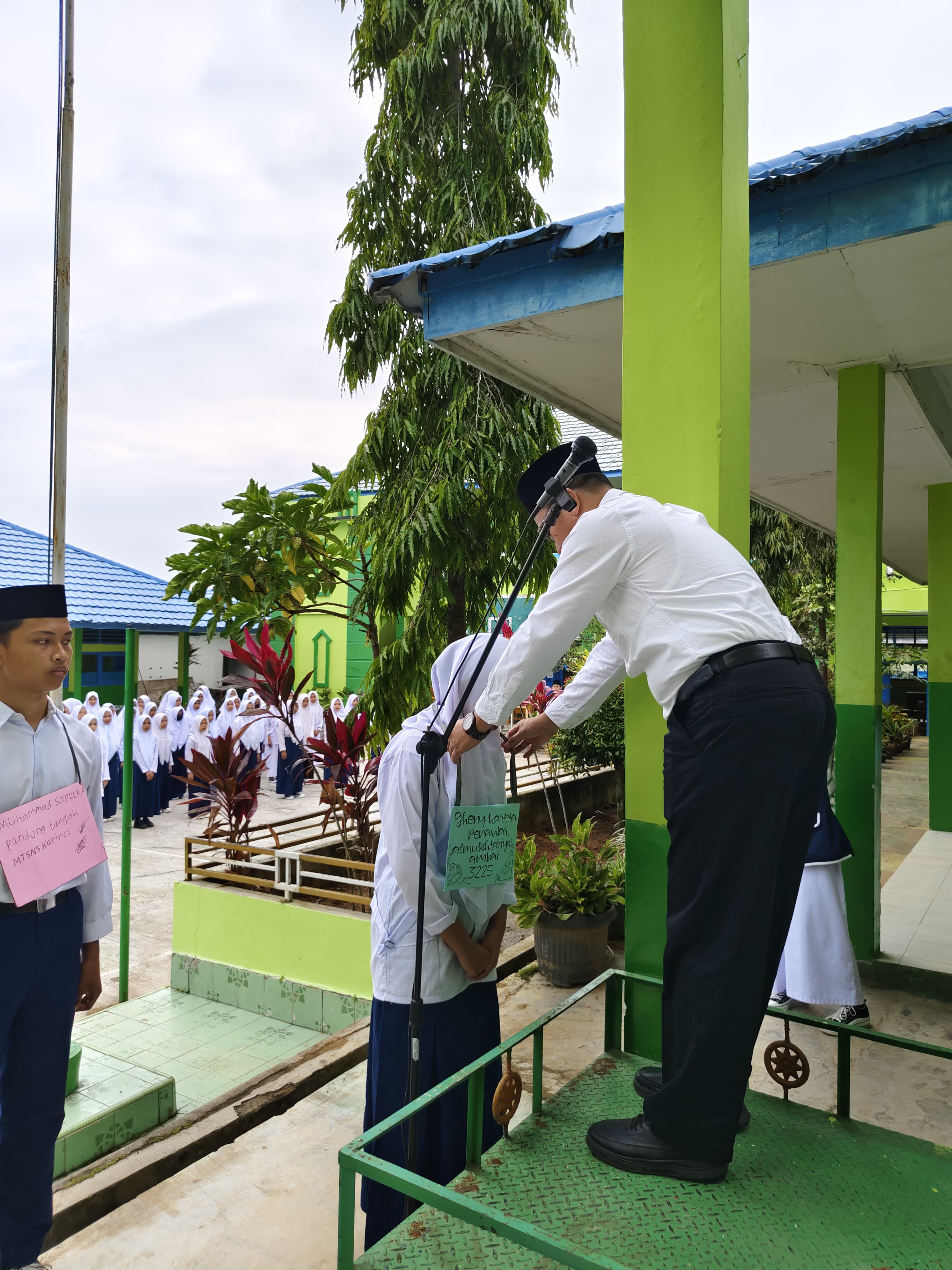 Opening Ceremoning MATSAMA MAN 1 Kerinci tahun ajaran 2024/2025 Alhamdulillah 168 peserta didik antusias mengikuti