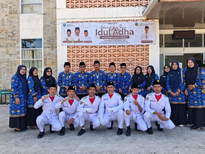 Periingati Hari Lahir Pancasila 2026, Kepala MAN 1 Kerinci Hadiri Upacara Bersama di Kemenag