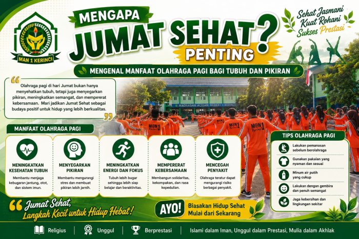 Mengapa Jumat Sehat Penting? Mengenal Manfaat Olahraga Pagi Bagi Tubuh dan Pikiran