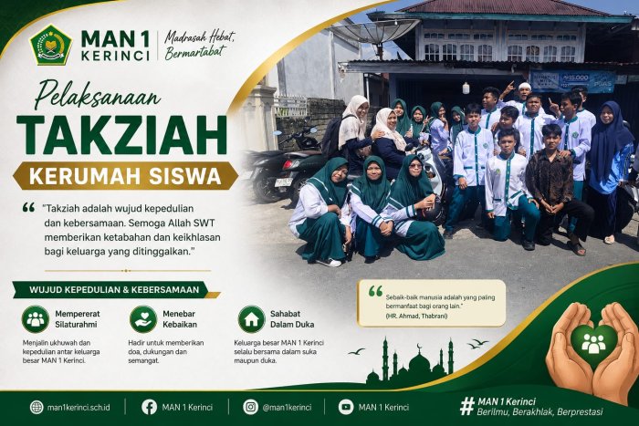 MAN 1 Kerinci Kunjungi Rumah Duka Orang Tua Siswa MAN 1 Kerinci Kunjungi Rumah Duka Orang Tua Siswa
