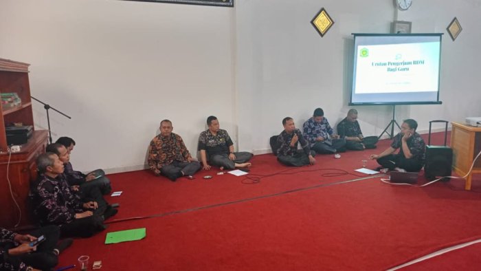 MAN 1 Kerinci Adakan Sosialisasi RDM untuk Tingkatkan Profesionalisme Pengelolaan Nilai