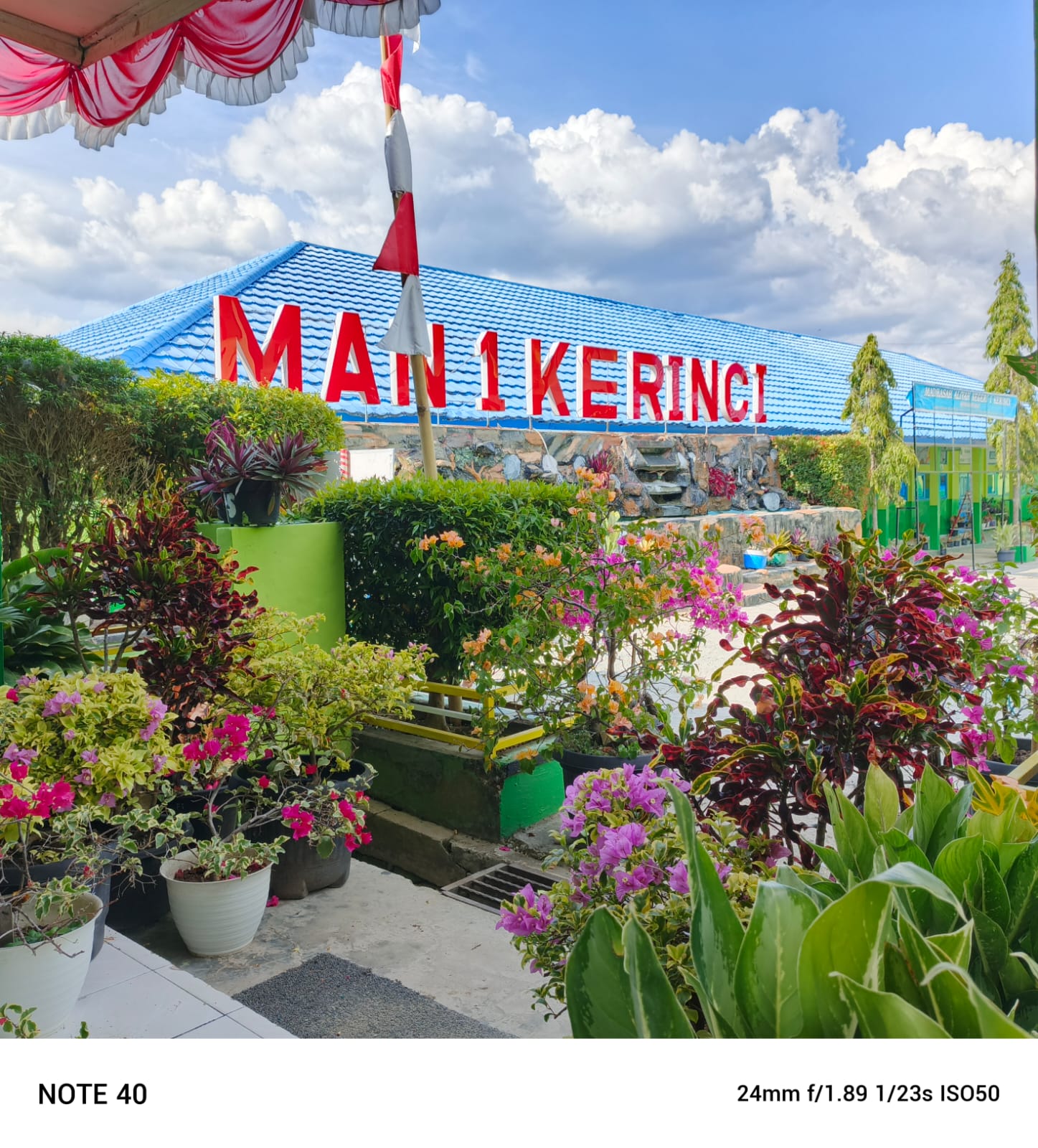 POLSEK SETINJAU LAUT MONITORI KELULUSAN SISWA KELAS XII MAN 1 KERINCI