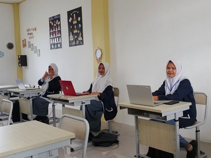 Siswa MAN 1 Kerinci Penuh Semangat Ikuti OMI Tingkat Kabupaten