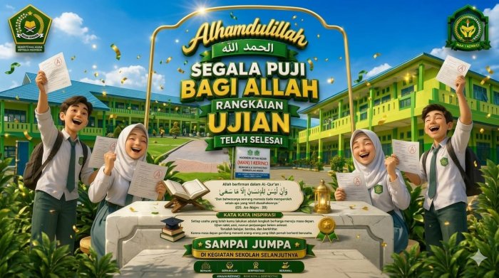 Rangkaian Ujian Semester Genap MAN 1 Kerinci Selesai, Siswa Siap Menyongsong Tantangan Baru Rangkaian Ujian Semester Genap MAN 1 Kerinci Selesai, Siswa Siap Menyongsong Tantangan Baru