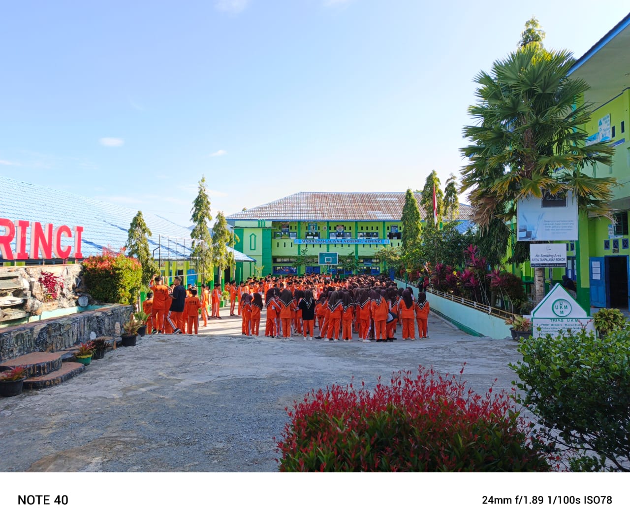 MAN 1 Kerinci Gelar Senam Pagi Sebelum Pembelajaran untuk Tingkatkan Semangat Siswa