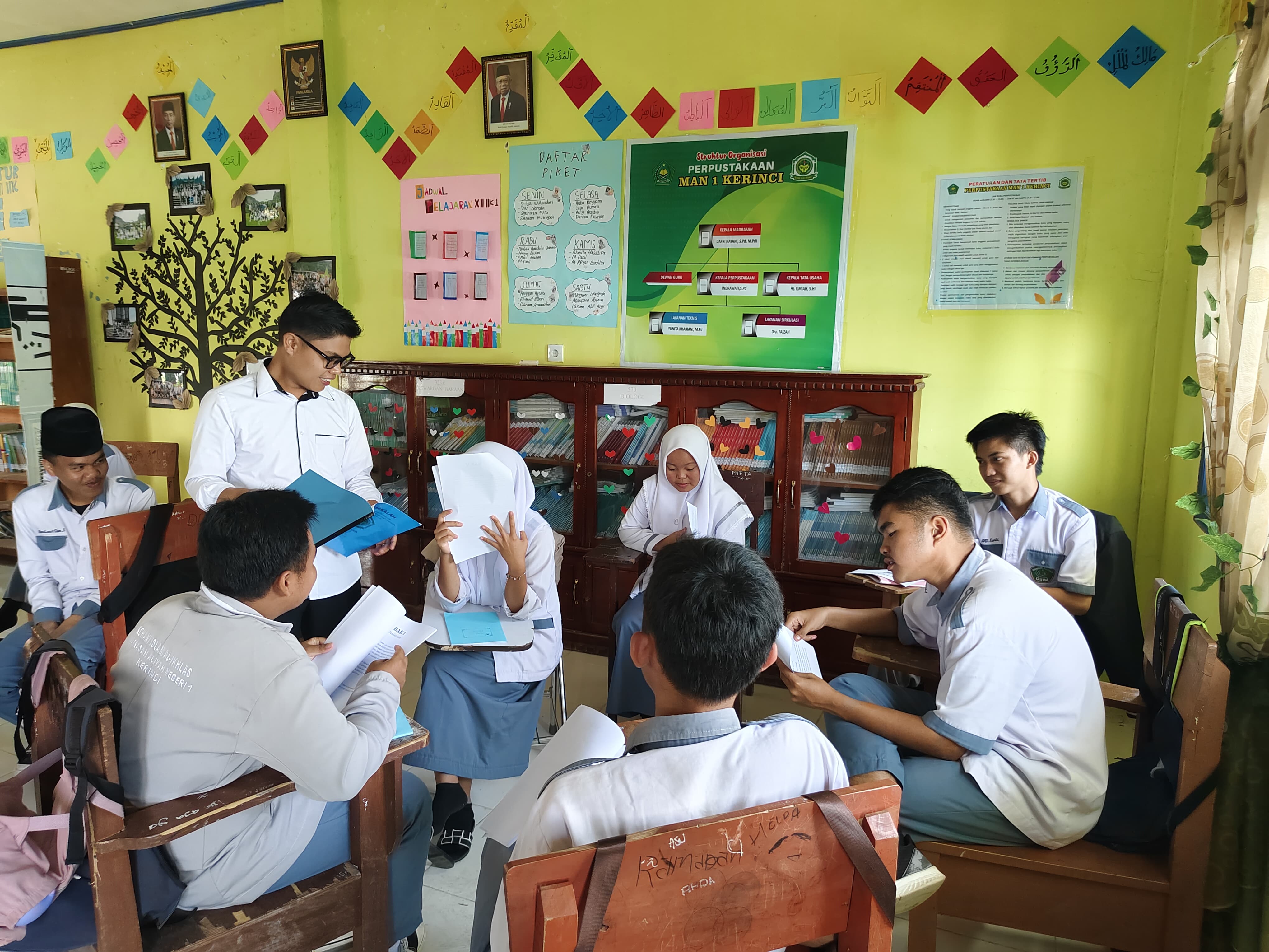 Siswa MAN 1 Kerinci mulai Kegiatan Belajar Mengajar Setelah Kegiatan Expo