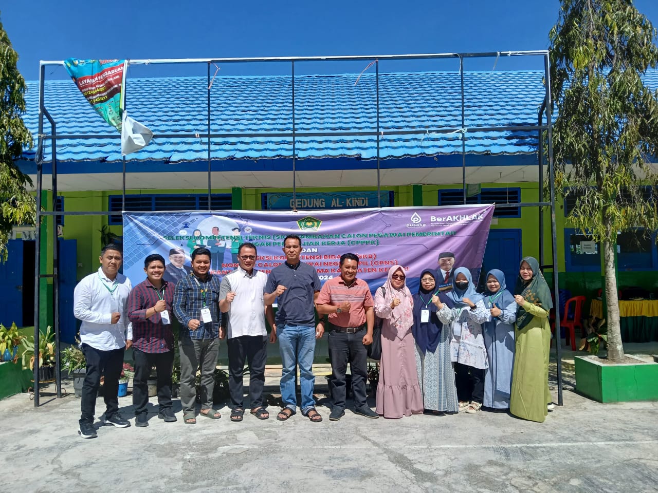 Hari Terakhir SKB CASN Kemenag 2024, Tilok MAN 1 Kerinci Dikunjungi Kanwil Kemenag Provinsi Jambi