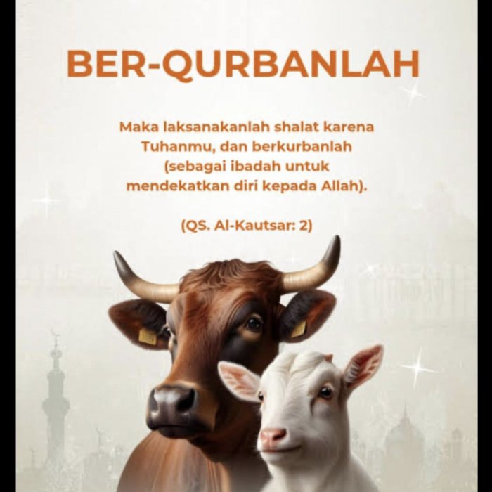 Makna Mendalam Ibadah Qurban: Antar ketaatan, Kepedulian Sosial, dan Spirit Pengorbanan