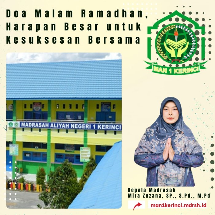 Doa Malam Ramadhan, Harapan Besar untuk Kesuksesan Bersama