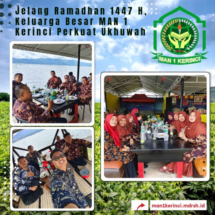 Jelang Ramadhan 1447 H, Keluarga Besar MAN 1 Kerinci Perkuat Ukhuwah