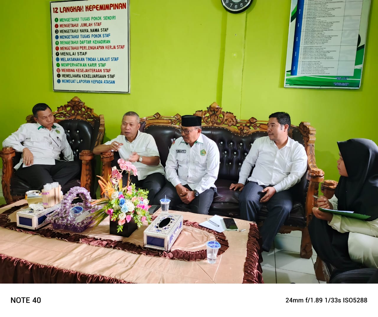 Tim PPDB MAN 1 Kerinci Matangkan Persiapan Sosialisasi Penerimaan Siswa Baru